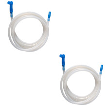 2Pièces Tuyau Échangeur Fluide Frein Blanc Accessoire Auto Universel