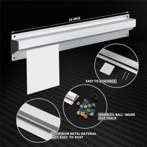 Ticket Holder for Restaurant, Ticket Check Rack Restaurant Order Receipt Holder Ticket Rail Slide Ticket Rack 2 Pcs 2