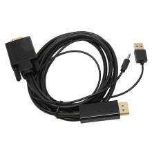Hdmi To Vga Cable, Portable Design For Easy Travel, Advanced Ic Chip Ensures Reliable Signal Conversion