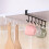 Shelf Cup Holder Cup Hook, Under Cabinet Storage Rack Space Saving Coffee Cup Holder 5