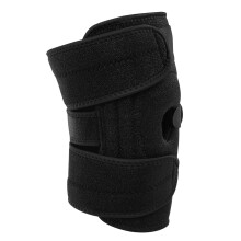 Sports Knee Support Sleeve, Effective Support Adjustable Fit with Breathable Fabric Four Spring Stabilization for Basketball Cycling ACL Injuries