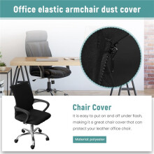 Housse de Chaise de Bureau Chaise D'Ordinateur Housse de Chaise Patron Style Simplisme Moderne Dossier Haut Taille (Chaise Non Incluse)