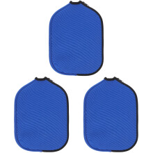 3St Duurzame Blauwe Tafeltennisbat Hoes Met Stevig Aluminium Frame