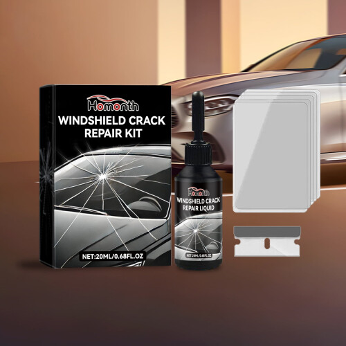 Windshield Crack Repair Kit 20ml Fluid 1