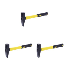 3Pcs Cross Hammer Plastic Handle Wear Resistant 45 Steel Tool Set