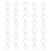 500Pièces Petits Crochets Plastique Suspension Masque