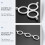 20X White 25Mm Inner Plastic Curtain Rings 4