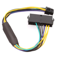 ATX 24P auf 8P Adapterkabel 8 Pin Stromkabel für Optiplex 3020 7020 9020 T1700 Adapter Stromkabel 30CM