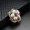 Λαμπερό Rhinestone Κλασική Floral Καρφίτσα Ανθεκτικό Υλικό Κράματος Μοντέρνα Αξεσουάρ 6
