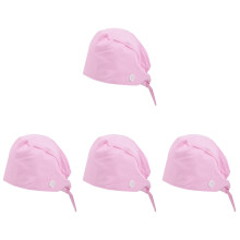 4Pièces Casquettes De Travail Roses Boutons Pour Et Hommes