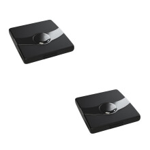 2Pièces Étui -Anches Hautbois ABS Durable Noir Pour Stockage