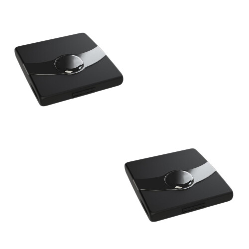 2Pièces Étui -Anches Hautbois ABS Durable Noir Pour Stockage