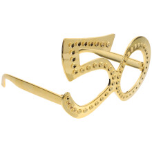 6St Bling Gouden Verjaardag Feestbril Comfortabele Party Eyewear
