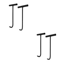 4St Manhole Hooks Van Staal Met T-Handvat, En Duurzaam