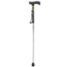 Walking Cane For Men And Women, Adjustable Height Level5With Self Standing Design, Lightweight Aluminum Alloy Tube, Ergonomic Hand Grip, Slip
