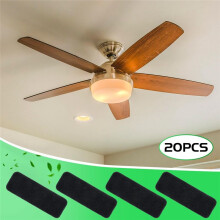 20 Filtros Aspas para Ventilador Techo,Filtros Aire para Ventilador Techo,Almohadillas Purificadoras Aire para Ventilador,Filtro Aire para Ventilador