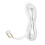 Video Connection Line For Video Door Intercom System Flexible Copper Cable With White PVC Insulation Plug And Play Setup Copper Cable For Clear 2