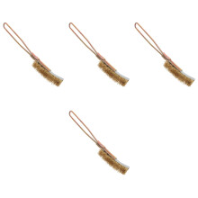 4Pcs Stable Rust Removal Wire Brush Metal Cleaner for Home