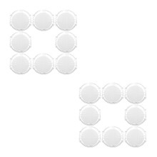 16Pcs White Sewing Thread Wax Beeswax Conditioner for Durable Threads