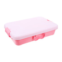 Multi Occasion Use Sand Tray Pink 1set 15.0x9.6x3.1in