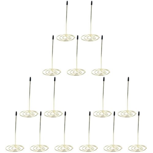 15Pièces Porte-Menus En Acier Inoxydable Et Polyvalent