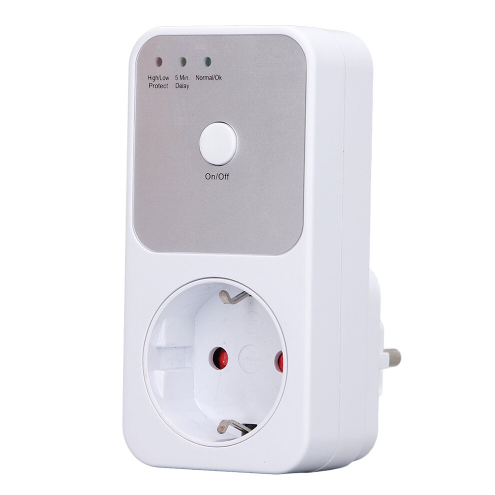 Voltage Abnormalities Protection Surge Protector Home Appliance Protector With Single Outlet Protector Plug, Brownout Protection And Spike 9489952112664