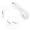 Video Connection Line For Video Door Intercom System Flexible Copper Cable With White PVC Insulation Plug And Play Setup Copper Cable For Clear 5