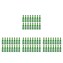 80Pcs Green Mini Bottles Model Resin Miniature House Decor