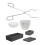 1Set High Temp Graphite Crucible Kit for Gold & Silver Smelting DIY 1