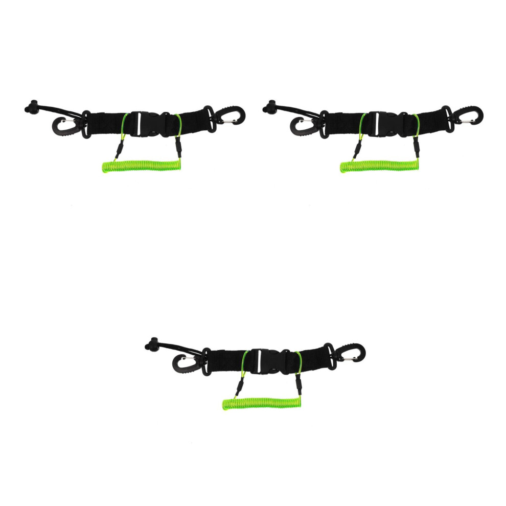 3Pcs Durable Camera Wrist Spring Lanyard For Safe Underwater Carry 3713135356238