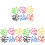 360Pièces Protections Chat Colorées Faciles À 1