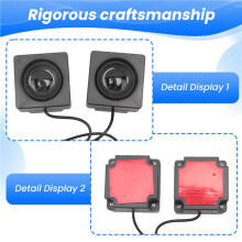 Paste Monitor External Sound Desk Computer Sound Surround Hidden USB Speaker DIY Desktop Speakers
