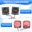 Monitor Plakken Extern Geluid Bureau Computergeluid Surround Verborgen -USB-Luidspreker DIY-Desktopluidsprekers 1
