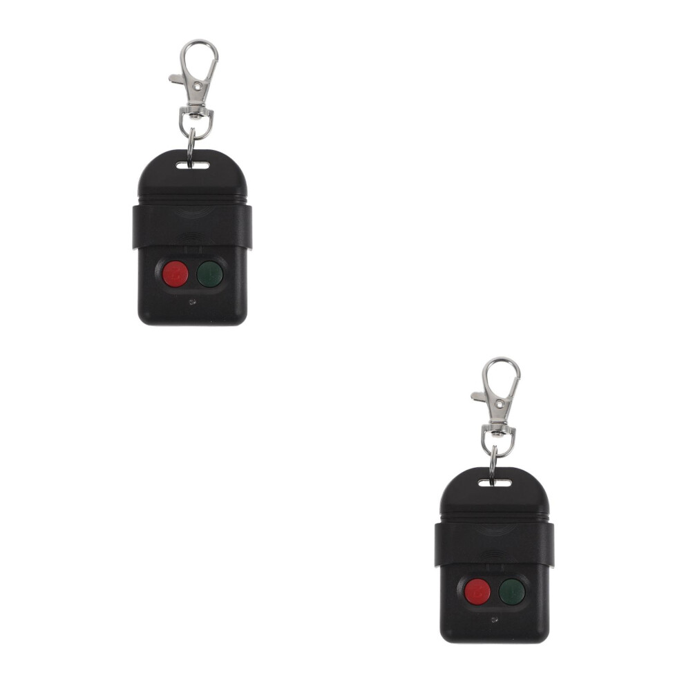 2Pcs 300Mhz 2-Button Remote Key Fob Multi Color Garage Door Opener 3713135356269