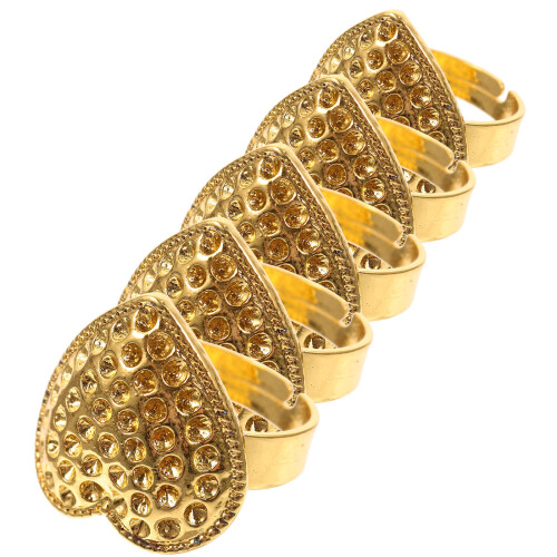 5Pcs Hand Sewing Thimbles Professional Protectors For Household