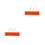 2Pièces Repose-Pieds Suspendu Orange Bois Fer Polyester 4