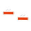 2Pièces Repose-Pieds Suspendu Orange Bois Fer Polyester 5