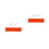 2Pièces Repose-Pieds Suspendu Orange Bois Fer Polyester 7