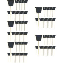 100Pièces Mini Ardoises À Pique Assorties Pour Buffet Décoration