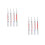 8Pcs Industrial Long Head Marker Pens for Precision Deep Hole Marking 10