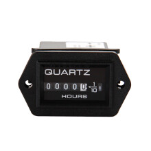 Masteelf 12 -36v Engineering Vehicle Timer Lcd Display Hour Meter