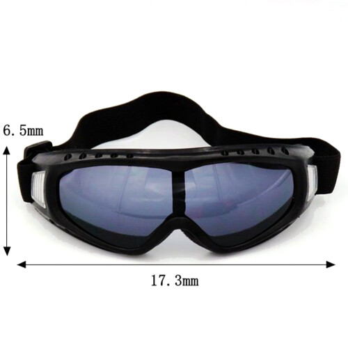 2Pièces Lunettes ABS Gris Pour Cyclisme Ski, Anti-Buée 2