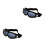 2Pièces Lunettes ABS Gris Pour Cyclisme Ski, Anti-Buée 8