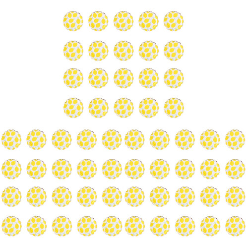 60Pièces Assiettes Papier Fruitées Décoratives Pour Table De