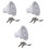 3Pcs Water Fill Dish with Sealed Lock for Trailer 1