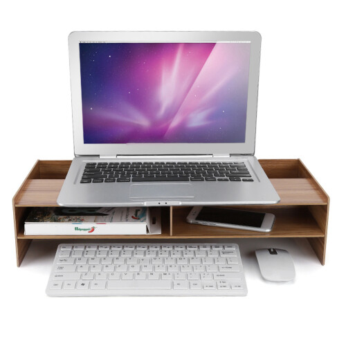 Desktop Monitor Shelf Storage Rack