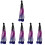 6Stk Farbenfrohe Geflochtene Ponytails -Schmuck 4