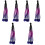 6Stk Farbenfrohe Geflochtene Ponytails -Schmuck 7