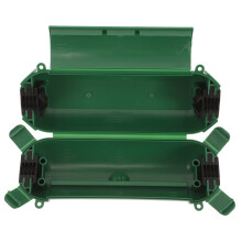 Cache-Protection Câble D'extension Vert Étanche En Plastique Ps