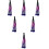 6Stk Farbenfrohe Geflochtene Ponytails -Schmuck 9